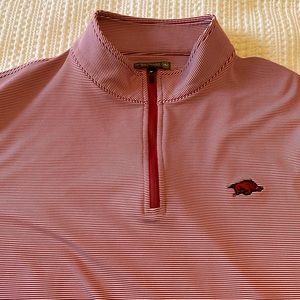 Peter Millar Arkansas Razorback Quarter Zip